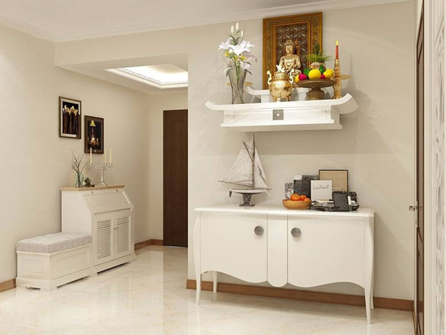 bàn thờ đặt ở trong hướng hợp mệnh gia chủ