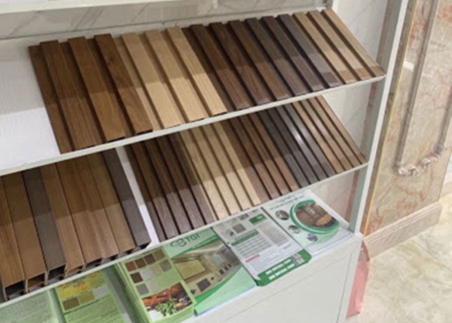 tấm ốp gỗ nhựa