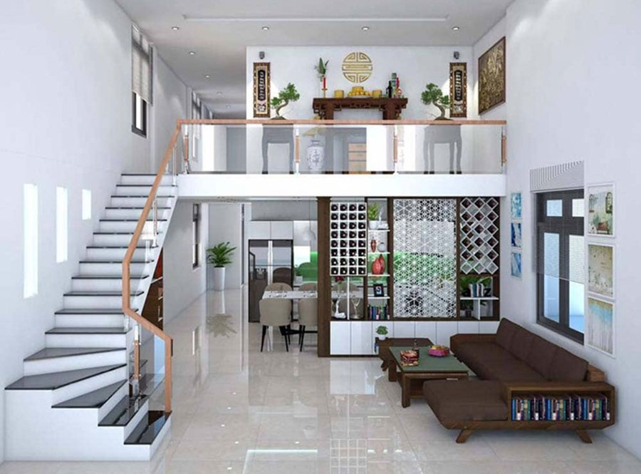 Vị trí đặ bàn thờ trong nhà ống thuận theo phong thủy